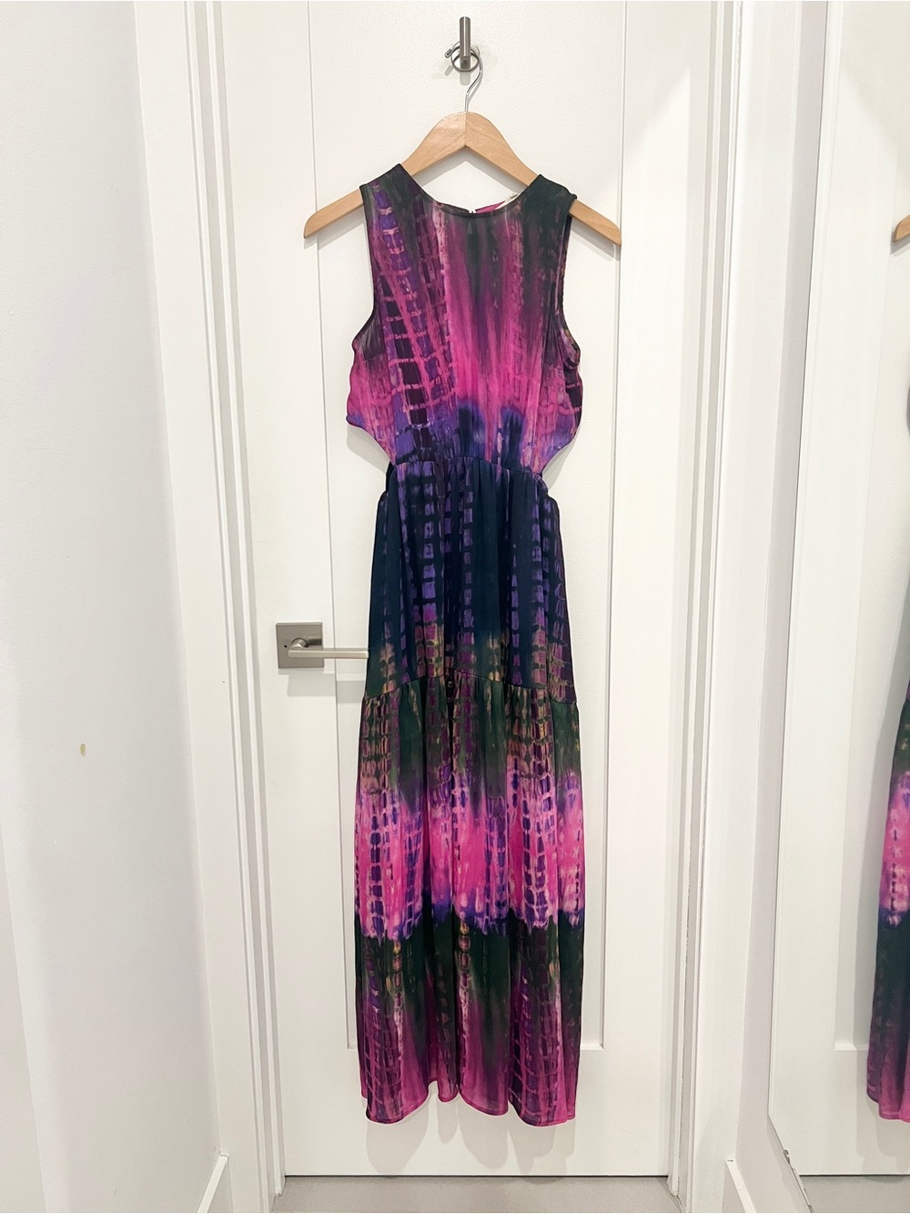 Desigual Tie-Dye Cut Out Maxi Dress - Picture 5 of 5
